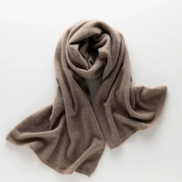 Women Scarf Winter 100% Goat Cashmere Knitting 180*45cm Scarves New Arrival Best Quality Soft and Fashion Scarf for ladies - Image 5