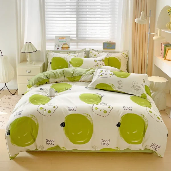 4-piece bedding set comforter set Soft and comfortable for be suited to four seasons Suitable for the room dormitory - Image 3