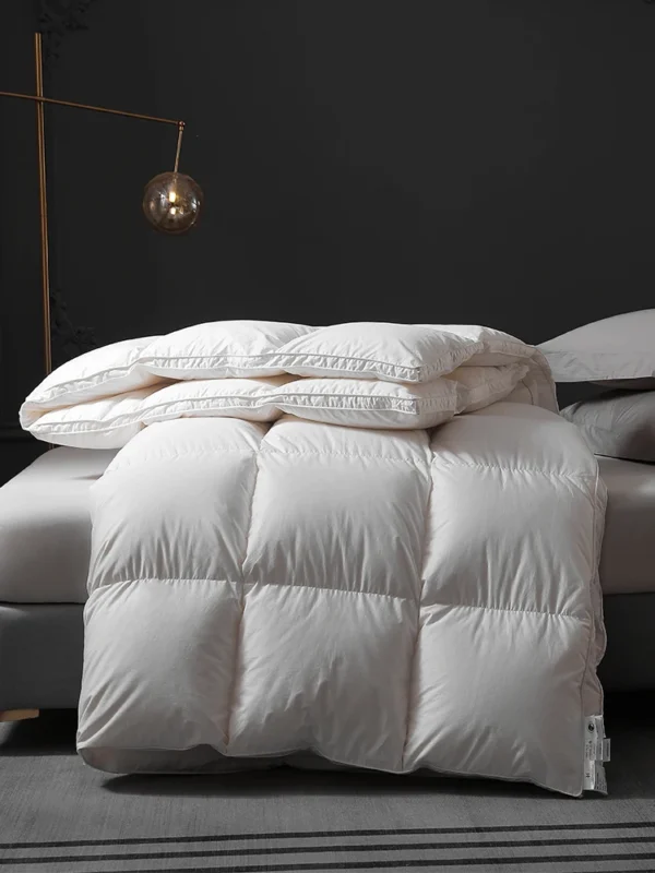 goose down quilts duvets thick California Super King full size comforter up to the standard for the winter provides warmth - Image 6