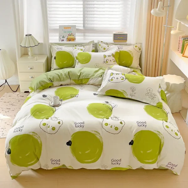 4-piece bedding set comforter set Soft and comfortable for be suited to four seasons Suitable for the room dormitory